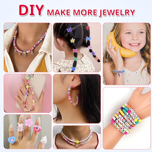 3200 Pcs Unicorn Jewelry Kit for DIY Crafts