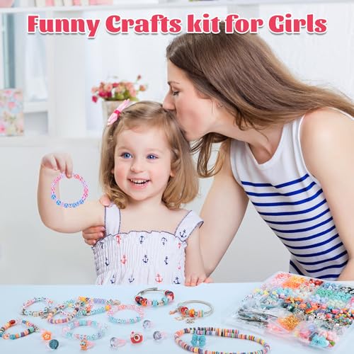 3200 Pcs Unicorn Jewelry Kit for DIY Crafts