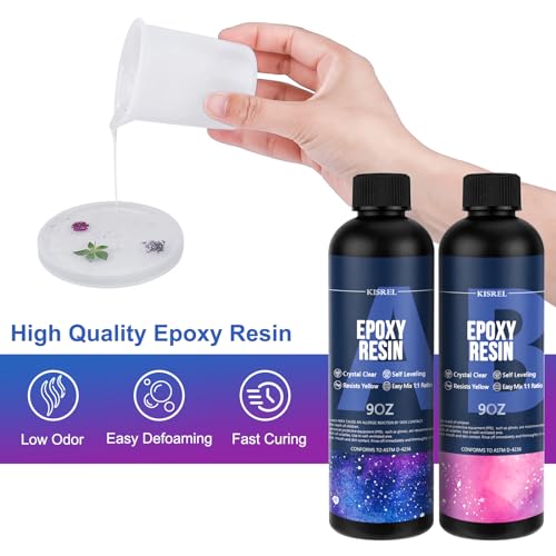 Beginner Epoxy Resin Kit with Molds and Supplies