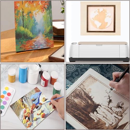 25Pcs Thin Basswood Sheets for DIY Crafts and Projects