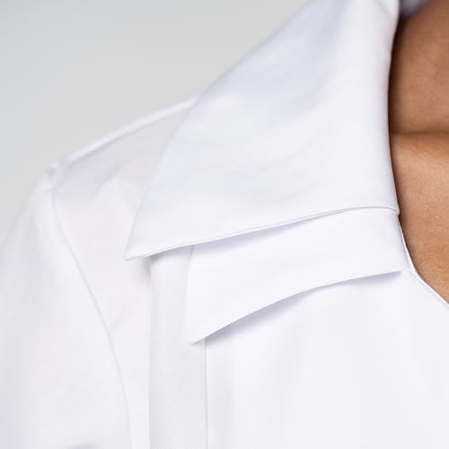 GMI Elegant White Church Skirt Suit for Black Women