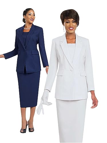 Ben Mark Two-Piece Church Skirt Suit for Women