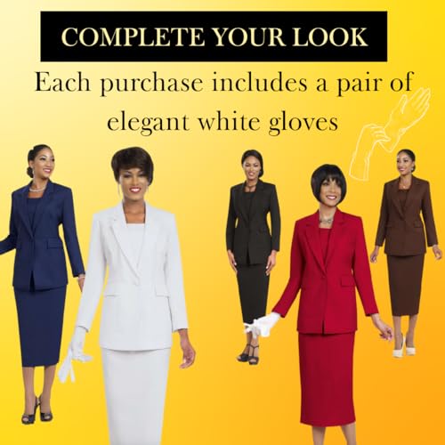 Ben Mark Two-Piece Church Skirt Suit for Women