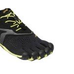Vibram Men's FiveFingers, V-Run Running Shoe Black Yellow