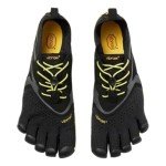 Vibram Men's FiveFingers, V-Run Running Shoe Black Yellow
