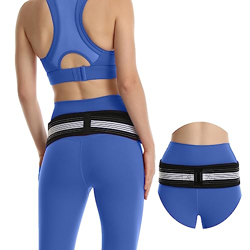 Breathable Hip Belt for Sacroiliac Joint and Back Pain
