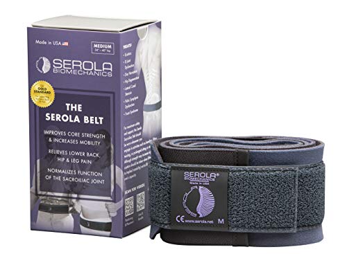 SEROLA Sacroiliac Belt, Large - Comfort for 40”-46” Hips