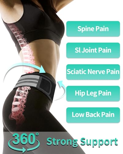 Breathable Lower Back Brace for Women and Men