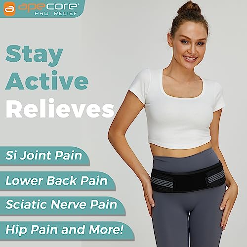 APECORE SI Joint Support Belt for Back Pain - REG Size