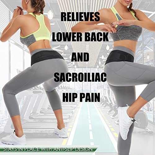 Adjustable SI Hip Belt for Lower Back Pain Relief
