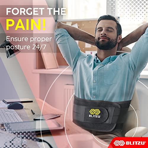 BLITZU Orthopedic Back Brace for Men - XL