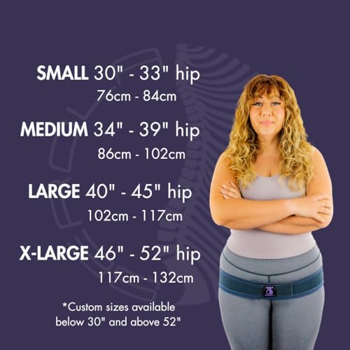 SEROLA Sacroiliac Belt, Large - Comfort for 40”-46” Hips