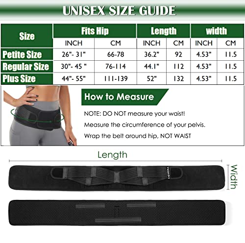 Adjustable SI Hip Belt for Lower Back Pain Relief