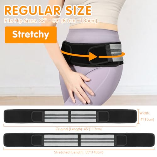 Breathable Lower Back Brace for Women and Men