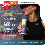 Stopain Roll On Gel: Max Strength Back Pain Relief