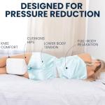 Comfort Memory Foam Knee Pillow for Side Sleepers