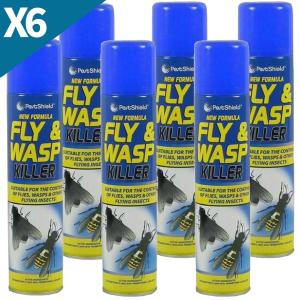 Fly and Wasp Killer Spray - Fast Acting 300ml