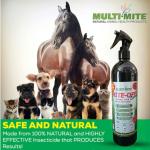 MITE-OFF Natural Flea Spray - 2 x 500ml