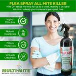 MITE-OFF Natural Flea Spray - 2 x 500ml