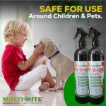 MITE-OFF Natural Flea Spray - 2 x 500ml