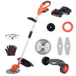 Battery-Powered Weed Wacker with Telescopic Handle