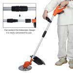 Battery-Powered Weed Wacker with Telescopic Handle