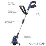 Qualtex 24V Cordless Garden Grass Trimmer
