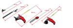 52 CC 5-in-1 Petrol Hedge Trimmer and Strimmer