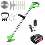21V Cordless Grass Trimmer with 2 Batteries
