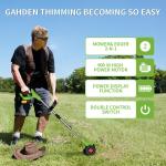 Cordless Electric Lawn Edger and String Trimmer