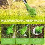 Cordless Electric Lawn Edger and String Trimmer