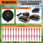 20V Cordless Grass Trimmer and Edger Kit