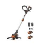 WORX 18V Cordless Grass Trimmer with 2 Batteries