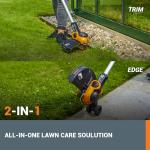 WORX 18V Cordless Grass Trimmer with 2 Batteries