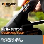 WORX 18V Cordless Grass Trimmer with 2 Batteries