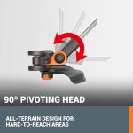 WORX 18V Cordless Grass Trimmer with 2 Batteries