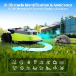 UBHOME Smart Robot Lawn Mower with AI Navigation