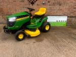 John Deere X125 42-Inch Ride-On Lawn Mower