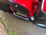 Countax C60H Ride-On Lawn Mower and Sweeper