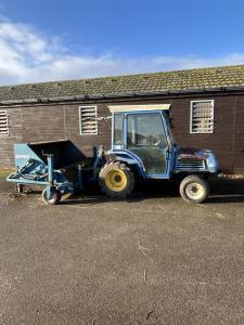 Compact Tractor Paddock Sweeper for Easy Cleanup