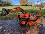 Kubota B1750 Tractor with Mower Attachment