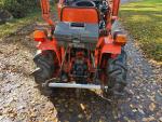 Kubota B1750 Tractor with Mower Attachment