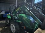 Ferrari Compact Tractor with Front Loader and Trailer