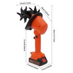 Cordless Handheld Tiller with 3.94-Inch Width