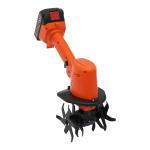Cordless Handheld Tiller with 3.94-Inch Width