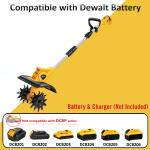 Cordless Cultivator Tiller for Dewalt 18V Battery