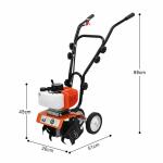 52CC Petrol Tiller for Garden and Lawn Care