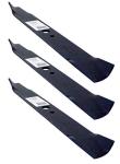 50" Rotary Replacement Lawn Mower Blade Set – 3 Blades