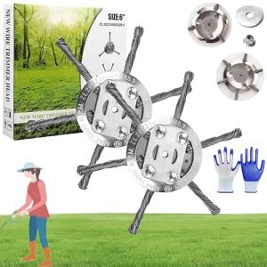 Durable 6-Inch Trimmer Head for Cordless Mowers