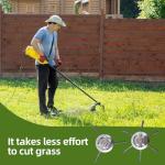 6" Steel Wire Trimmer Head for Lawn Mowers